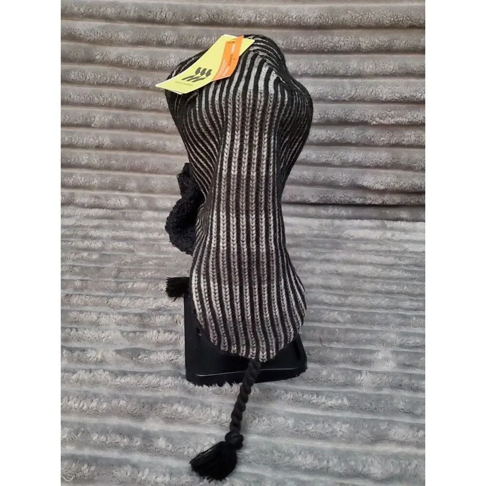 Lot of 5 All In Motion Striped Sherpa Lined Trapper Hat OS Warm Lined